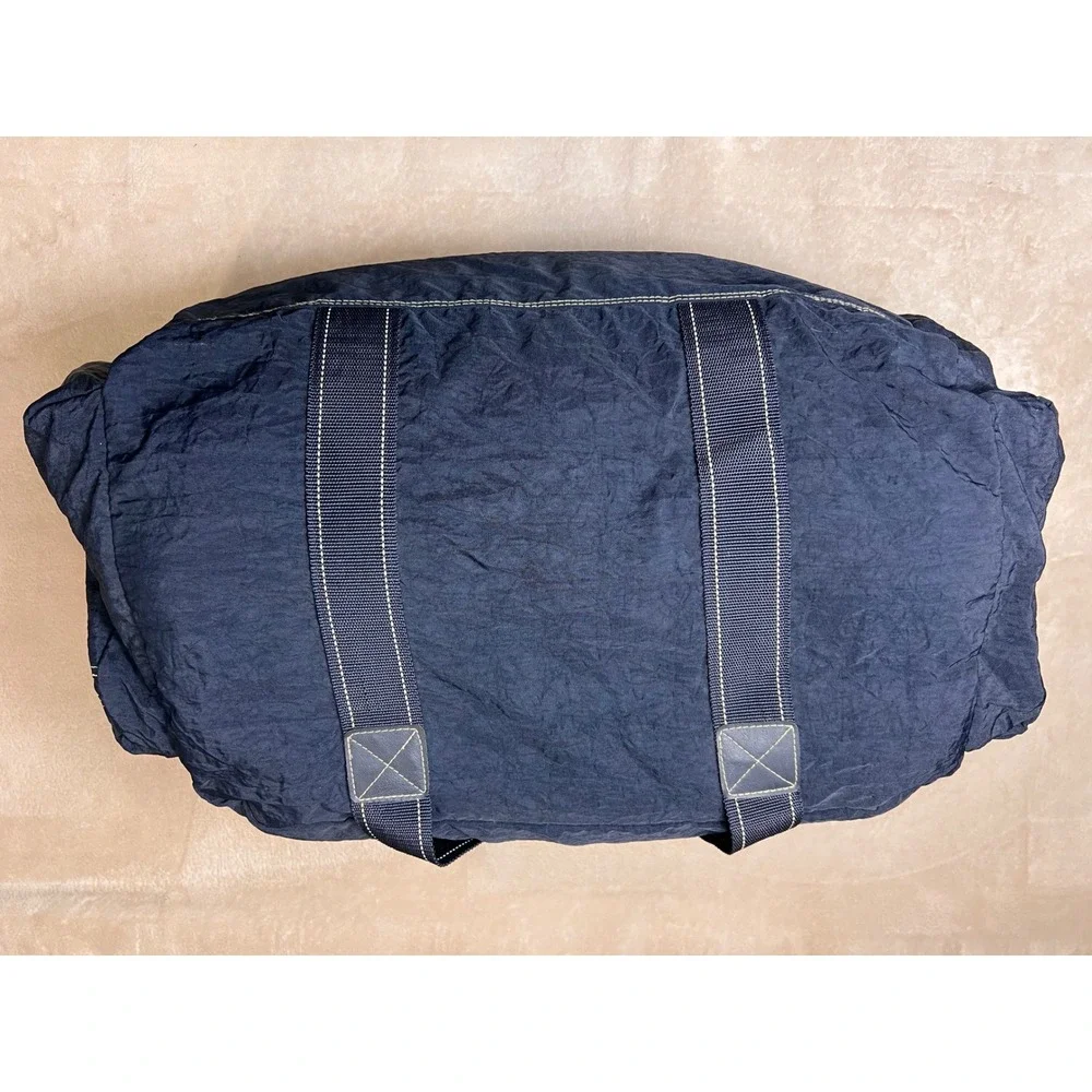 RARE ORIGINAL 1980's CHRISTIAN DIOR FAHRENHEIT DUFFLE BAG VINTAGE NAVY BLUE